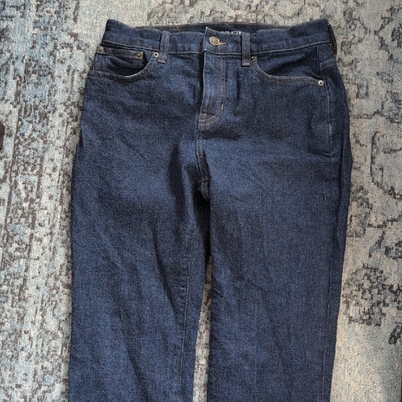 J. Crew Dark Blue Straight Jeans - Picture 3 of 4